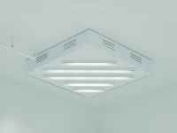 Blower, for Acne Studios store, 33 Greene Street, New York City, Skies collection