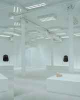 Blower, for Acne Studios store, 33 Greene Street, New York City, Skies collection