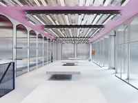 Mega 67, for Acne Studios store, Piazza del Carmine 6, Milan, Skies collection