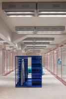 Blower, for Acne Studios store, 3 rue Froissart, Paris, Skies collection