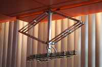 Spaceship, for Balenciaga store, 12 Mount Street, Mayfair, London, Radiator collection