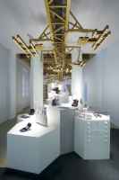 Satellites, for Balenciaga store, Via Montenapoleone 23, Milan, Radiator collection